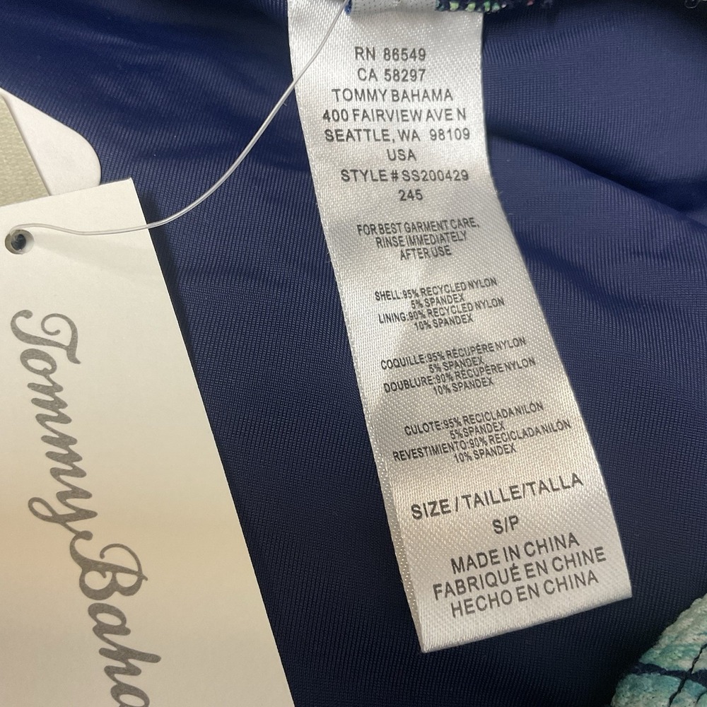 NEW Tommy Bahama Island Cays Flora Skirted Bikini Bottoms SP Women's Swim UPF50+ - Picture 9 of 12